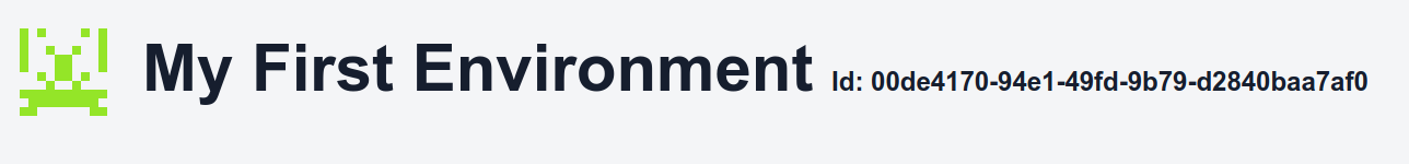 Environment id